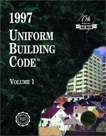 Uniform Building Code, 1997  N/A 9781884590870 Front Cover