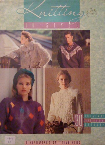 Knitting in Style 30 Original Hand-Knitting Designs  1987 9780004121871 Front Cover
