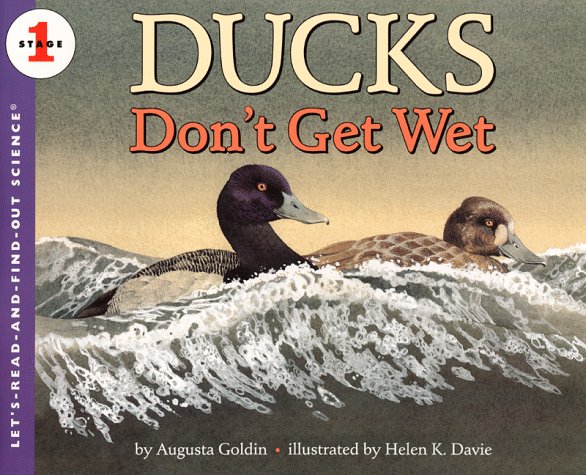Ducks Don't Get Wet   1999 9780064451871 Front Cover