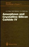 Amorphous and Crystalline Silicon Carbide IV Proceedings of the 4th International Conference, Santa Clara, CA, October 9-11, 1991  1992 9780387556871 Front Cover