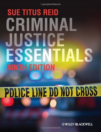 Criminal Justice Essentials  9th 2011 9780470658871 Front Cover