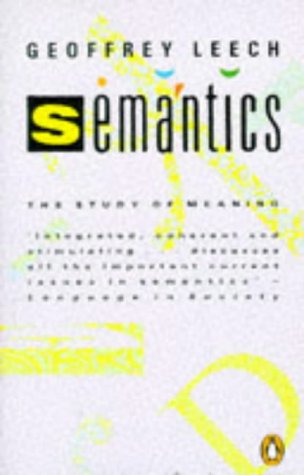 Semantics N/A 9780140134872 Front Cover