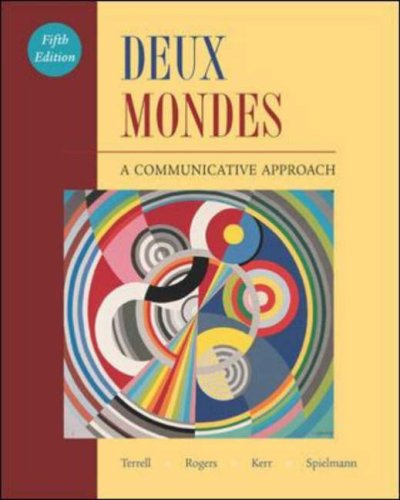 Deux Mondes A Communicative Approach 5th 2005 9780072971873 Front Cover