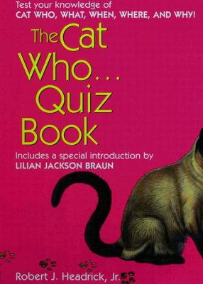 Cat Who... Quizbook   2003 9780425191873 Front Cover