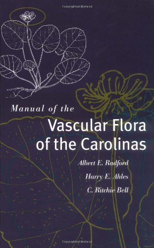 Manual of the Vascular Flora of the Carolinas   1968 9780807810873 Front Cover