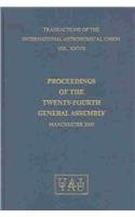Proceedings of the Twenty-Fourth General Assembly: Manchester 2000  2001 9781583810873 Front Cover
