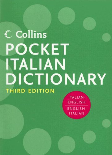 Collins Pocket Italian Dictionary, 3e  3rd 9780061141874 Front Cover
