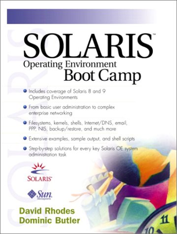Solaris Operating Environment Boot Camp   2003 9780130342874 Front Cover