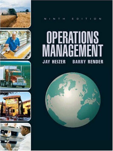 Operations Management  9th 2008 9780136014874 Front Cover