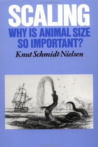 Scaling Why Is Animal Size So Important?  1984 9780521319874 Front Cover