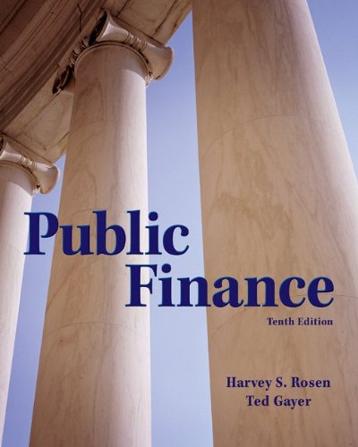 Loose-Leaf for Public Finance  10th 2014 9781259716874 Front Cover