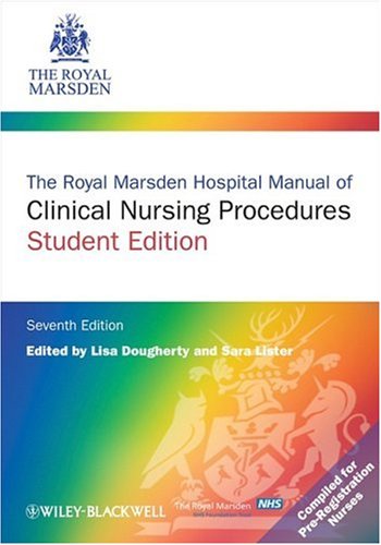 Royal Marsden Hospital Manual of Clinical Nursing Procedures  7th 2009 9781405182874 Front Cover
