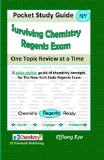 Surviving Chemistry Regents Exam: One Topic Review at a Time Pocket Study Guide N/A 9781460970874 Front Cover
