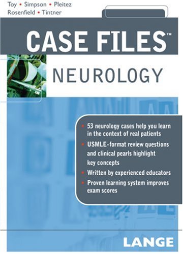 Case Files Neurology   2008 9780071482875 Front Cover