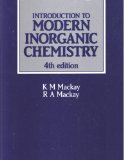 Introduction to Modern Inorganic Chemistry 4th 9780134884875 Front Cover