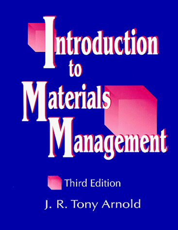 Introduction to Materials Management  3rd 1998 9780138620875 Front Cover