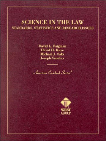 Science Law Standards Stat and Res   2002 9780314262875 Front Cover