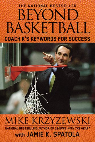 Beyond Basketball Coach K's Keywords for Success  2007 9780446581875 Front Cover