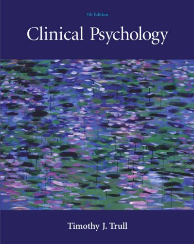 Clinical Psychology  7th 2005 (Revised) 9780534633875 Front Cover