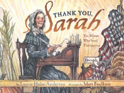 Thank You, Sarah Thank You, Sarah  2002 9780689847875 Front Cover