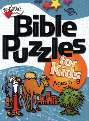 Bible Puzzles for Kids (Ages 6-8)  N/A 9780784717875 Front Cover