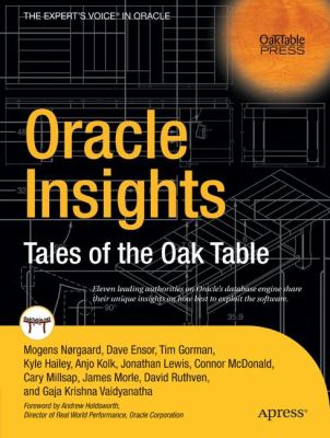 Oracle Insights Tales of the Oak Table  2004 9781590593875 Front Cover