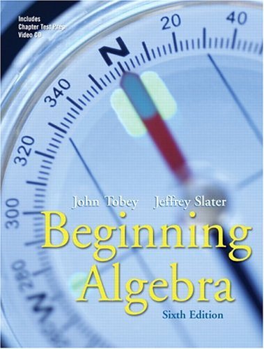 Beginning Algebra  6th 2006 (Revised) 9780131482876 Front Cover