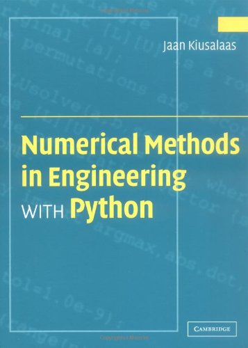 Numerical Methods in Engineering with Python   2005 9780521852876 Front Cover