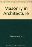 Masonry in Architecture  N/A 9780070513877 Front Cover