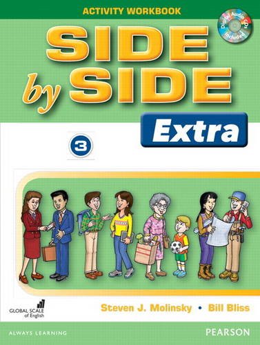 Side by Side (Extra) 3 Activity Workbook with CDs  4th 2016 9780132459877 Front Cover