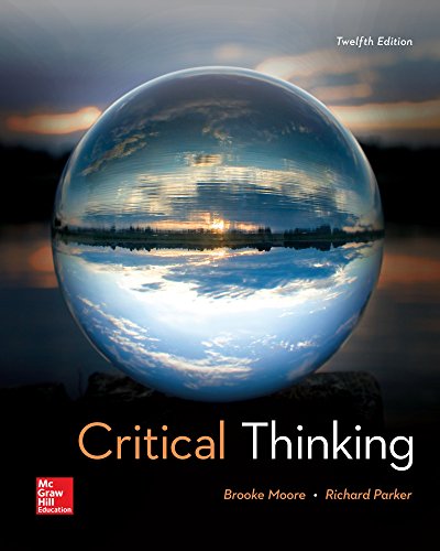 Critical Thinking  12th 2017 9781259690877 Front Cover