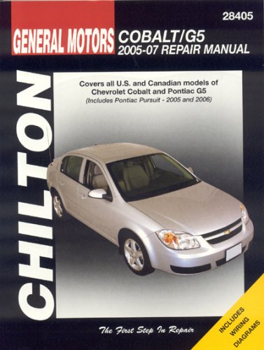 General Motors Cobalt/G5: 2005 Through 2007  2007 9781563926877 Front Cover