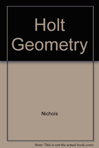 TAE Geometry 86th 9780030021879 Front Cover