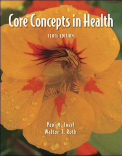 Connect Core Concepts in Health  10th 2006 (Revised) 9780073138879 Front Cover