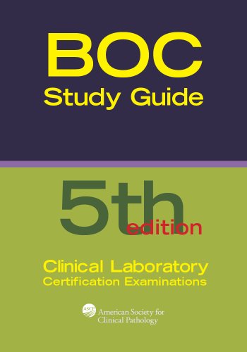 Boc Study Guide for the Clinical Laboratory Certification Examinations  5th 9780891895879 Front Cover