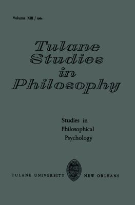 Studies in Philosophical Psychology   1964 9789024702879 Front Cover
