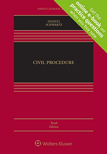 Civil Procedure  10th 2019 9781454897880 Front Cover