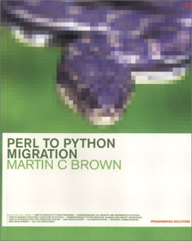 Perl to Python Migration   2002 9780201734881 Front Cover