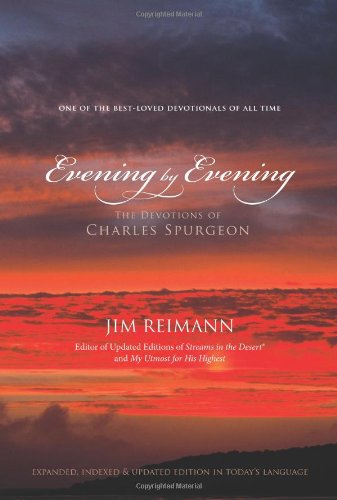 Evening by Evening The Devotions of Charles Spurgeon  2010 9780310283881 Front Cover