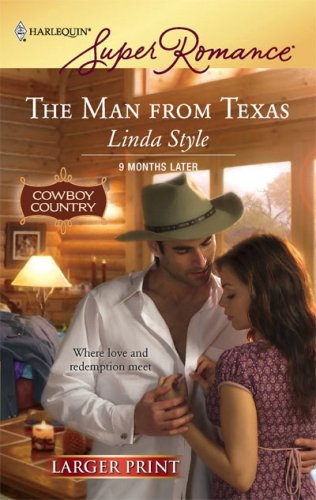 Man from Texas  Large Type  9780373781881 Front Cover