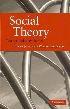 Social Theory Twenty Introductory Lectures  2009 9780521690881 Front Cover