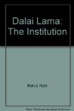 Dalai Lama The Institution N/A 9780706987881 Front Cover