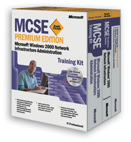 MCSE Training Kit Microsoft Windows 2000 Network Infrastructure  2001 9780735613881 Front Cover