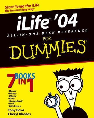 ILife '04 All-In-One Desk Reference for Dummies   2004 9780764576881 Front Cover
