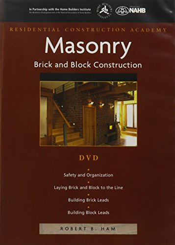 DVD for Ham's Residential Construction Academy: Brick, Masonry, and Block Construction   2008 9781418052881 Front Cover