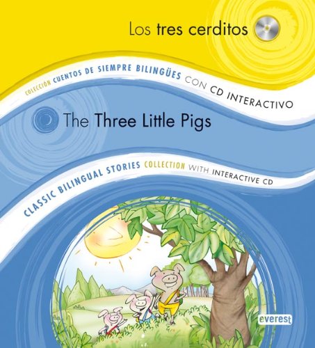 Los tres cerditos / The Three Little Pigs:   2011 9788444146881 Front Cover