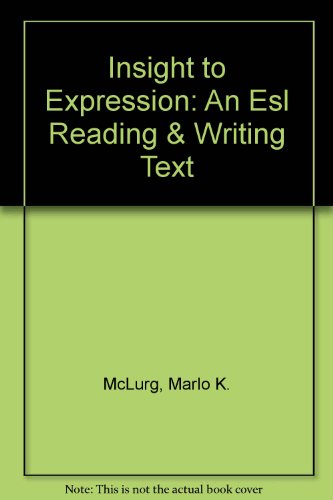 Insight to Expression  1996 9780070450882 Front Cover