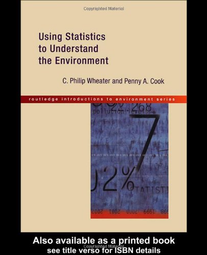 Using Statistics to Understand the Environment   2000 9780415198882 Front Cover