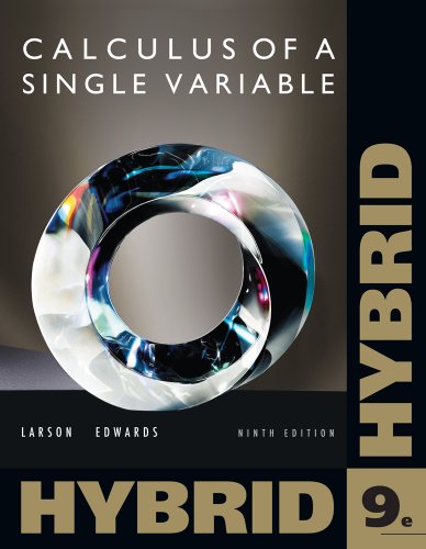 Single Variable Calculus, Hybrid  9th 2012 9781133103882 Front Cover