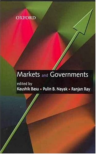 Markets and Governments   2003 9780195657883 Front Cover
